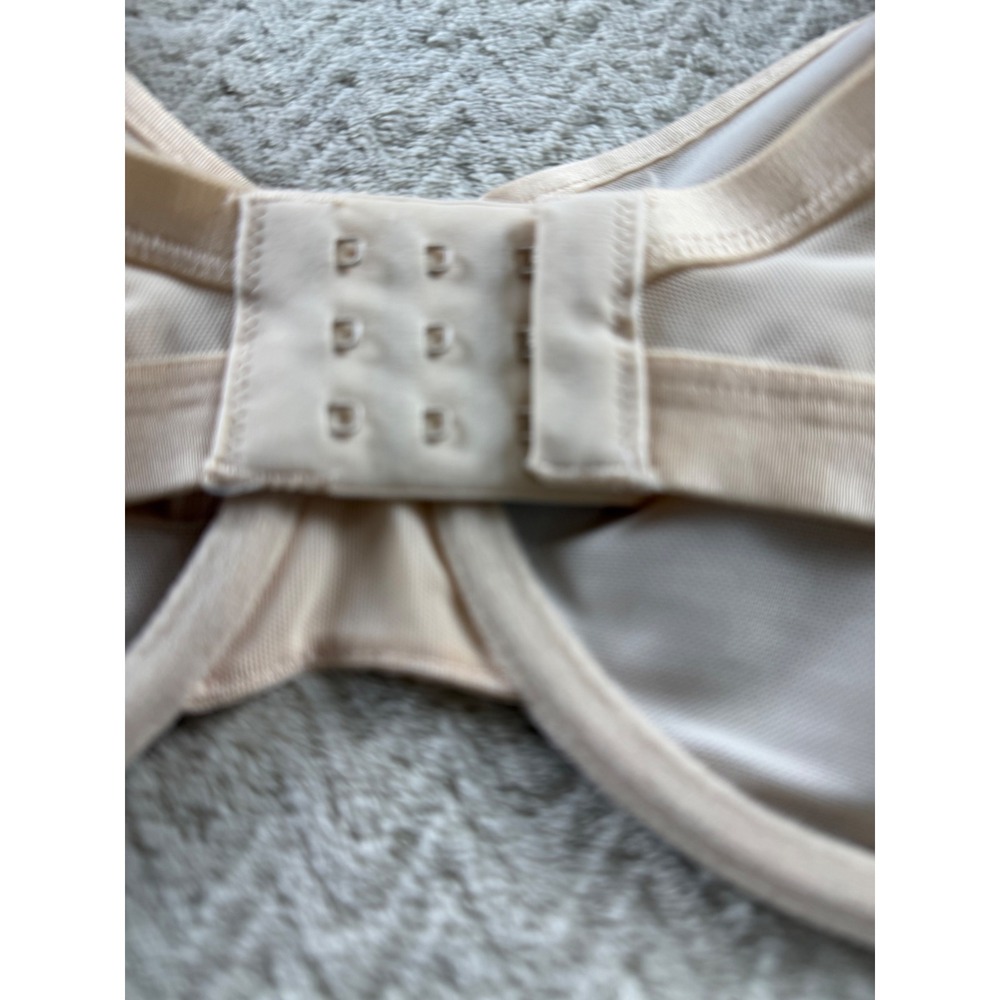Soma Unbelievable Minimizer Bra 36DD Beige Nude Underwire Mesh 032301 - Picture 5 of 7